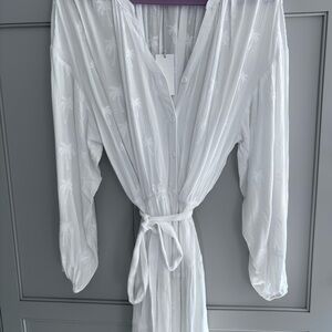 Z Supply Easy to Love Palm Dress with Belt size L.